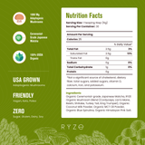 RYZE Mushroom Matcha - with 6 Organic Adaptogenic Mushrooms Grown In USA and Ceremonial-Grade Japanese Matcha